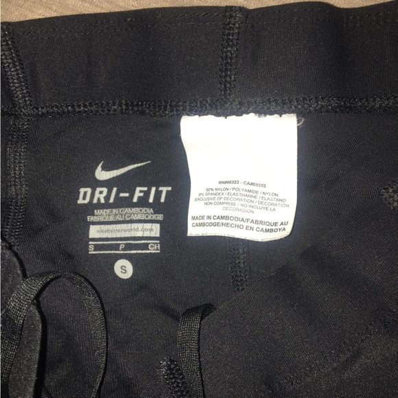 NIKE Black Dri-Fit Training Shorts size S - Picture 4 of 5